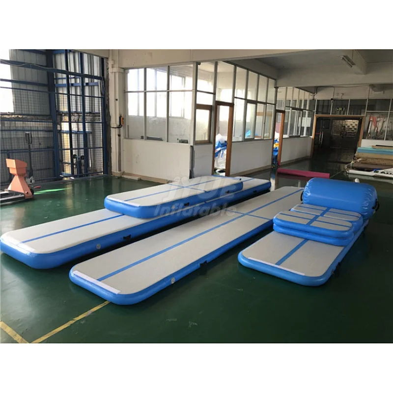 3m 5m 6m 8m 10m 12m Inflatable Air Track For Sale In Gymnastics Training Set Factory