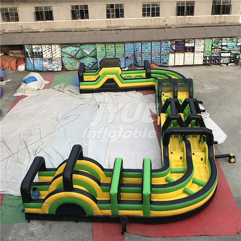Guangzhou Factory Price extreme largest inflatable obstacle course