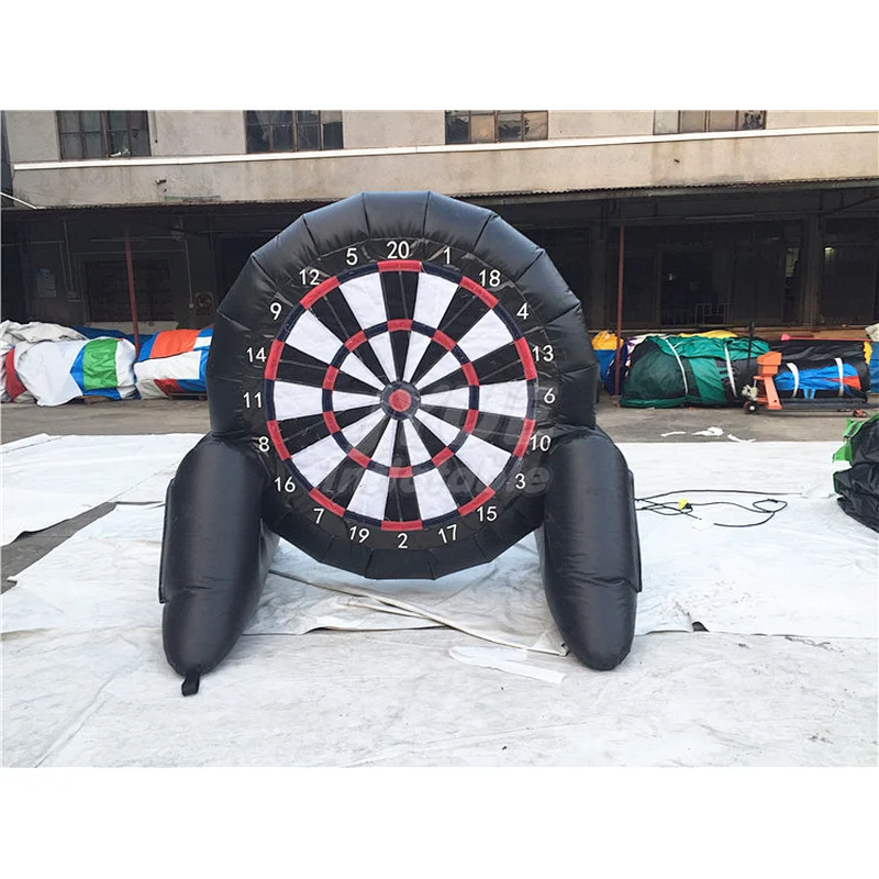 Outdoor Event Inflatable Soccer Dart Boart Football Dart Target For Children And Adtlts