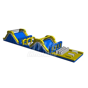 Commercial Adults 5K Sports 5k Inflatable Obstacle Course for Outdoor Event
