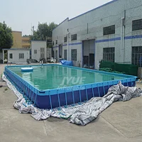 Hot Selling Outdoor Swimming Metal Frame Pool For Water Sports