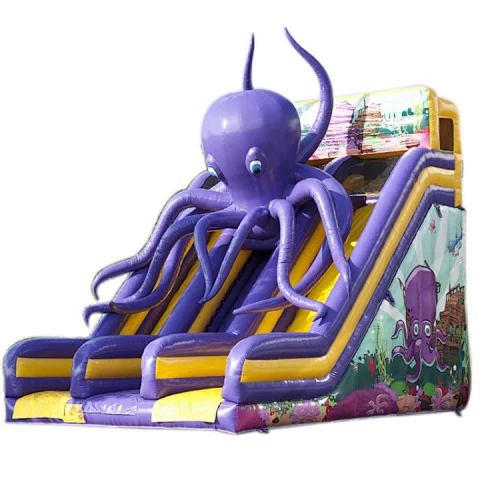Commercial Cheap Most Popular Kids Inflatable Octopus Water Slide Pool Water Slide