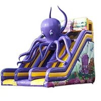 Commercial Cheap Most Popular Kids Inflatable Octopus Water Slide Pool Water Slide
