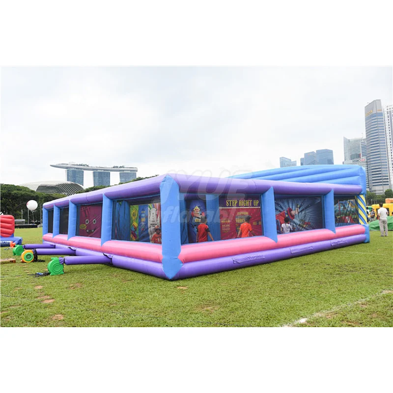 High Quality Large Inflatable Maze For Adults And Kids Huanted Corn Maze Game