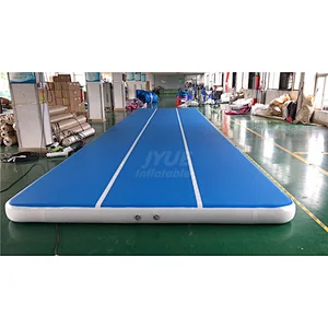 10m Tumbling Mats Gymnastics DWF PVC Custom Outdoor Inflatable Gym Mat Gymnastics Mats Air Track Inflatable Air Tumble Track