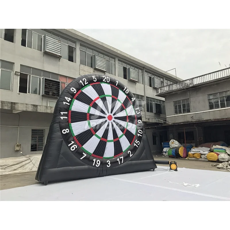 Airtight Sticker Shooting Inflatable Foot Dart Board Soccer Target Sport Game