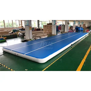 10m Tumbling Mats Gymnastics DWF PVC Custom Outdoor Inflatable Gym Mat Gymnastics Mats Air Track Inflatable Air Tumble Track