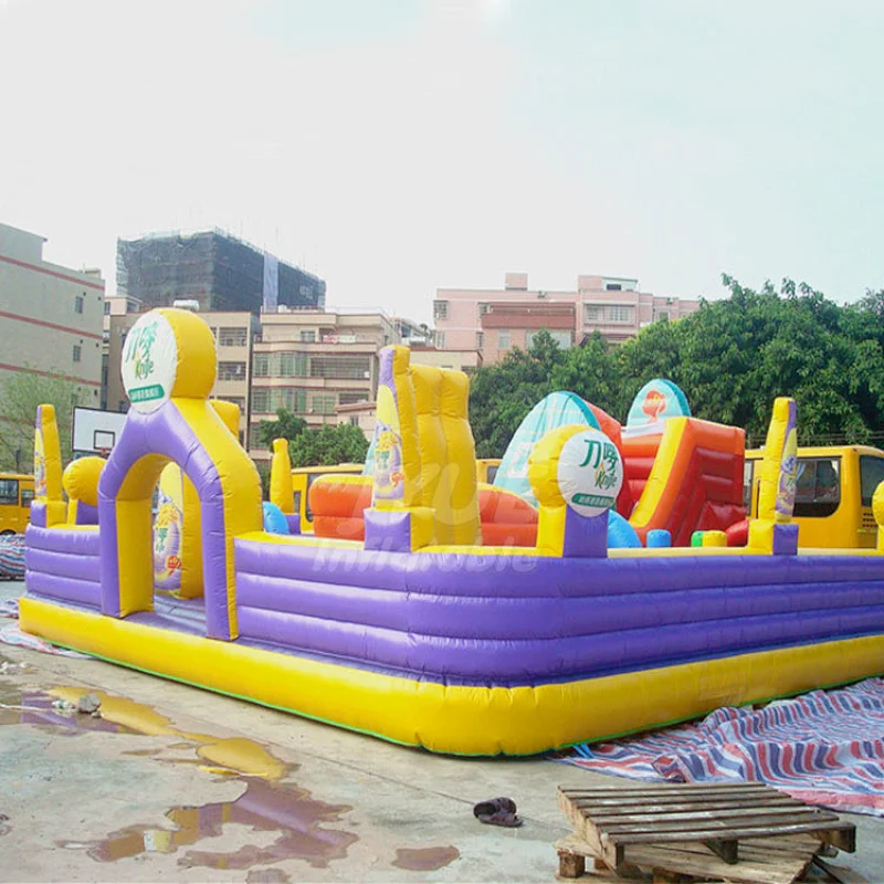 Factory Sale Price Jumpers Playhouse Bounce Indoor Inflatable Park Playground For Sale