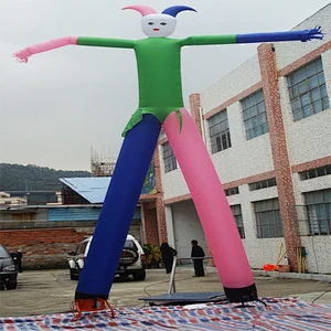 8m Height Wind Dancer Air Puppets Advertising Blower Dancer Tube Man For Sale