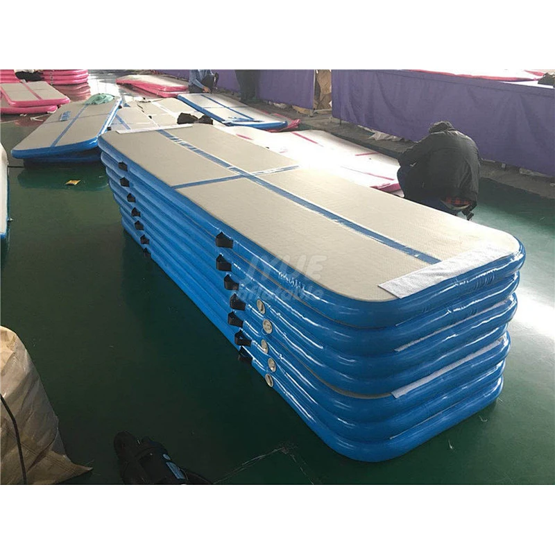 Guangzhou Jiangyue Factory Supplies Wholesale Tumble Track Inflatable Air Tumbling Mat/Inflatable Gymnastics Mat For Gymnastics