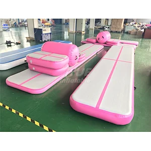Durable DWF Drop Stitch Fabric Inflatable Air Tarck Gymnastics For Gymnastic Sports Use