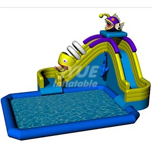 Summer Popular Guangzhou Cheap Inflatable Water Park for Sale