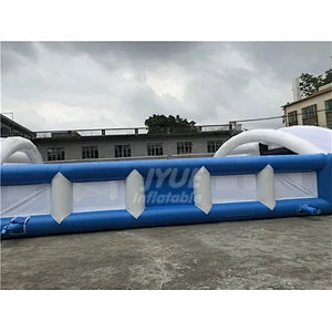Commercial Inflatable Human Table Football Game Inflatable Table Soccer Foosball  Field