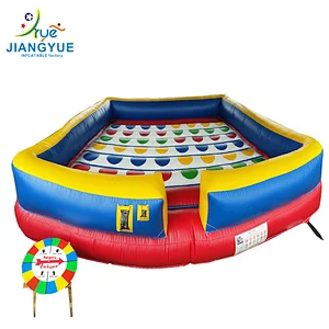 Giant Customize Inflatable Twister Game Body Touch Game for Adults