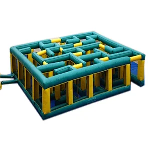 Outdoor Maze Rental, Inflatable Haunted Maze Inflatable Escape Game For Sale