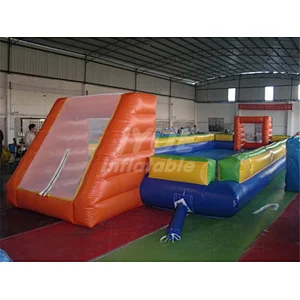 China Supplies New Water Soccer Inflatable Soap Soccer Field Inflatable Football Field