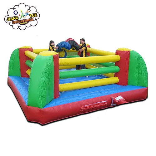 Factory Inflatable Jousting Boxing Ring With Gloves , Inflatable Bouncy Boxing for Kids