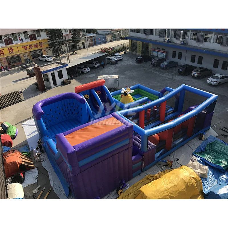 Kids N Adults Indoor Inflatable Theme Park For Sale