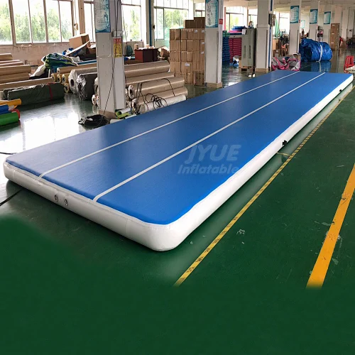 10m Tumbling Mats Gymnastics DWF PVC Custom Outdoor Inflatable Gym Mat Gymnastics Mats Air Track Inflatable Air Tumble Track