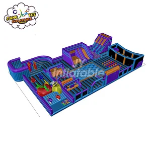 Hot Sale Indoor Inflatable Playground/ Children Play Theme Inflatable Bounce Park Factory Price for Adults