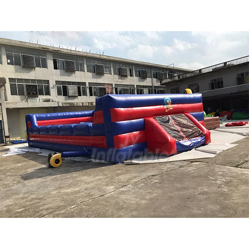 Customized Human Foosball Inflatable , Inflatable Foosball Field For Sport Game