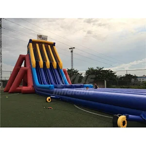 Beach Commercial Large Hippo Inflatable Water Slide For Outdoor Event Trippo Water Slide