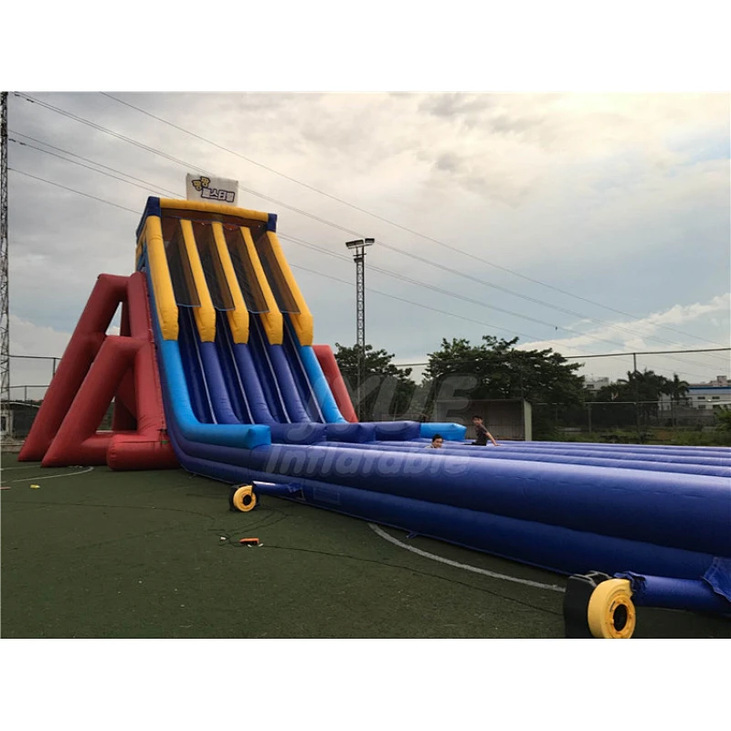 Beach Commercial Large Hippo Inflatable Water Slide For Outdoor Event Trippo Water Slide