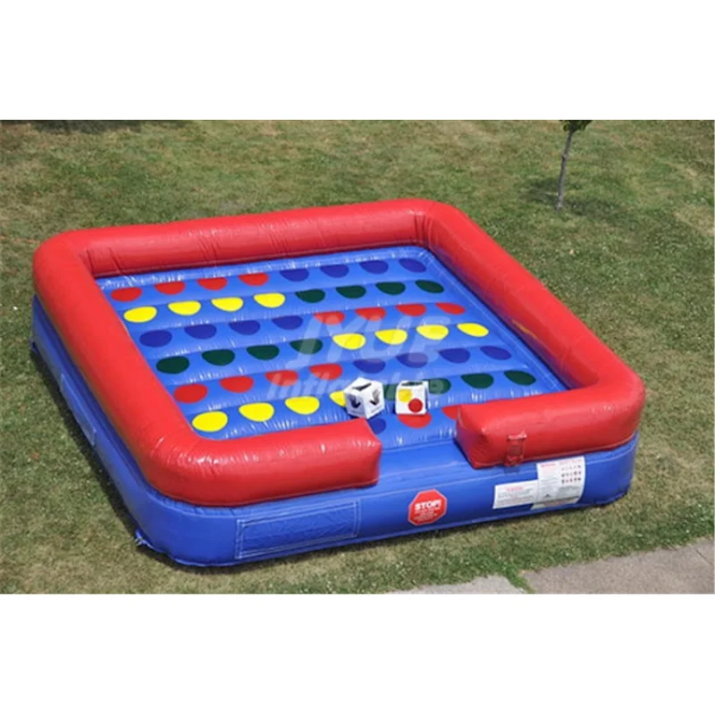 Interactive Giant Inflatable Twister Game,Large Twister Game,OEM Giant Twister Game