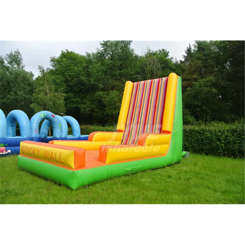 Inflatable Sticky Wall Adults Sports Pk Inflatable Interactive Climbing Sport Games