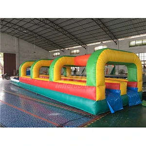 Great Funny Custom Inflatable Water Slide Slip N Slide With Swimming Pool Rentals