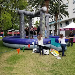 Popular Outdoor Inflatable Wrecking Ball Game Interactive Sports Game For Sale