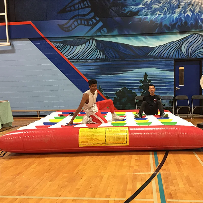 Customized Funny Inflatable Twister Game For Sale