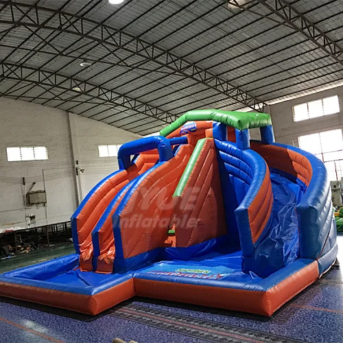 Commercial Blow Up Bounce House With Water Slide Inflatable Water Slide For Sale At Home