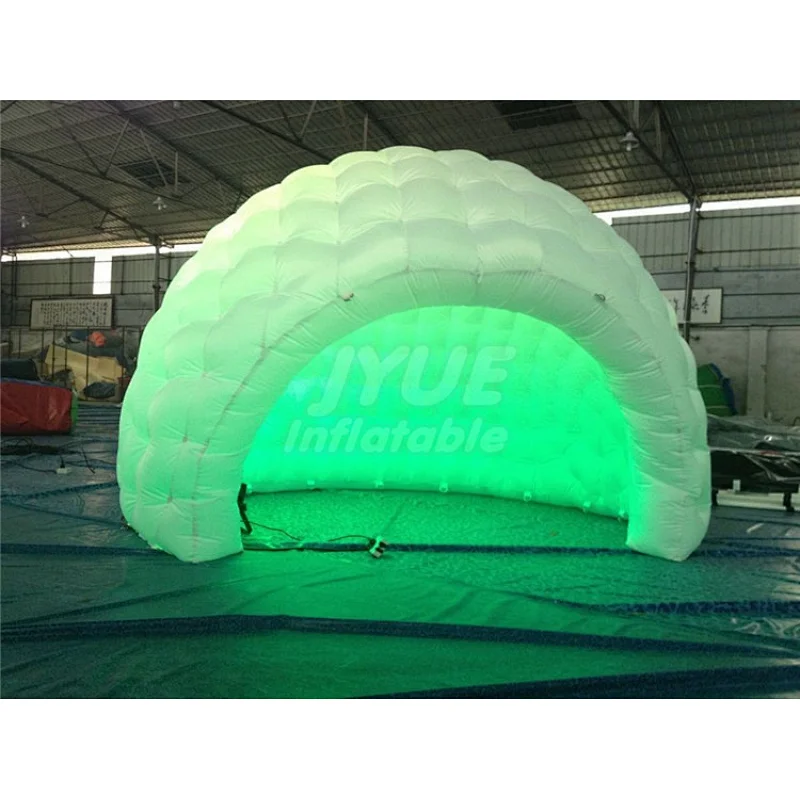 Outdoor Advertising Dome Inflatable Party Tent Colorful Inflatable Tent With LED Light