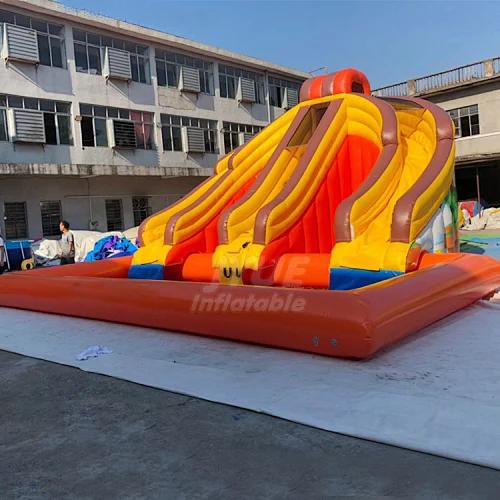 Factory Price Kids Outdoor Water Slide Park Inflatable Water Amusement Park For Rental