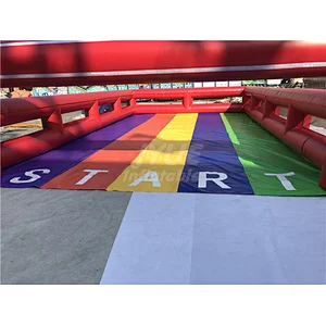 Running Horse Game Jungle/inflatable Games - Buy Inflatable Twister Game,Inflatable Bowling Game,Inflatable Hockey Games Product