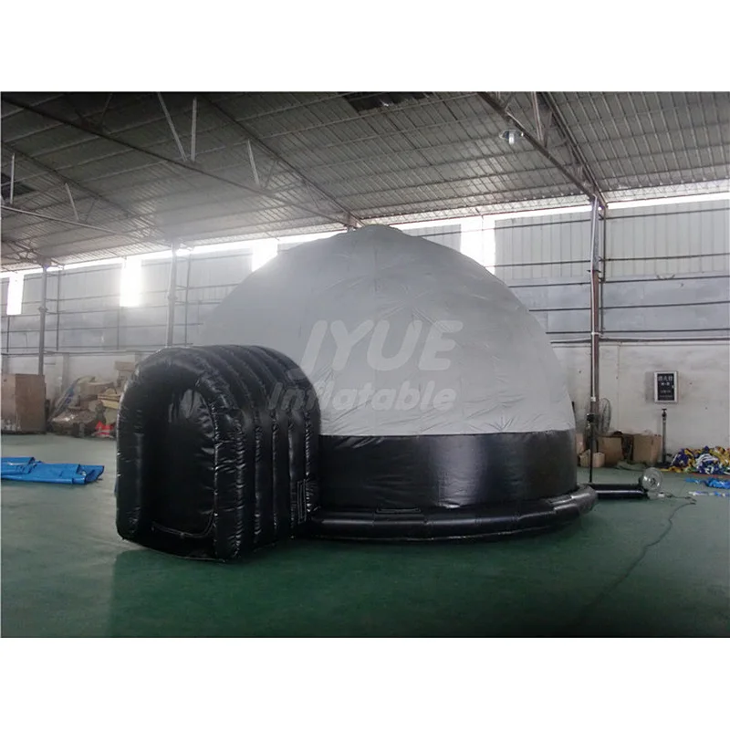 Portable School Dia 6m Inflatable Planetarium Dome Projection Tent With Projector