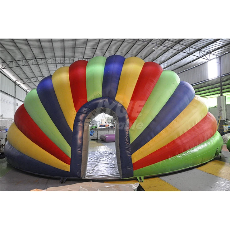 Hot Customized  Logo Cheap Outdoor Camping Inflatable Beach Tent For Activity