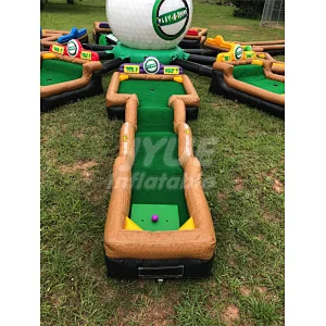 Sports Wquipment Kids Games For Sale, Inflatable Mini Golf ,Best Quality Inflatable Golf Field For Sale