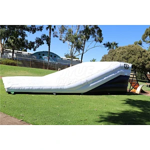 JY Bouncing Sports Games Bicycle Jumping Ski Landing Super Safty Free Fall  Inflatable Stunt Mat