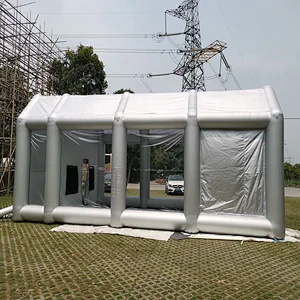 Customise Size Portable Painting House Inflatable Spray Booth Tent For Car
