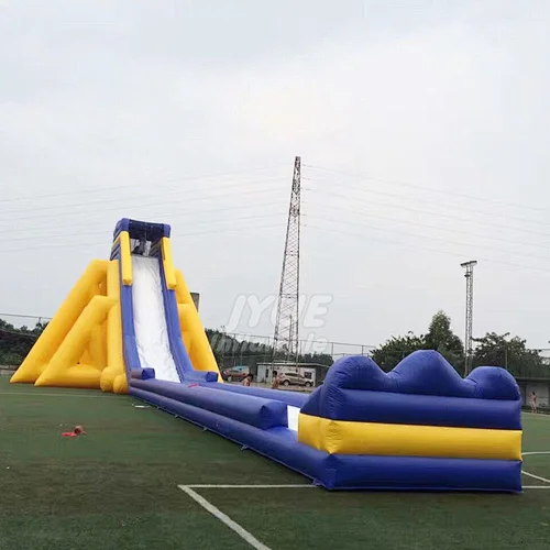 Inflatable Big Slide With Pool Inflatable Water Slide For Commercial Use