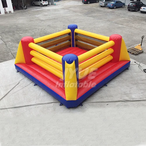 Kids Inflatable Boxing Rings For Sale , Inflatable Wrestling Bouncy Boxing Ring For Funny