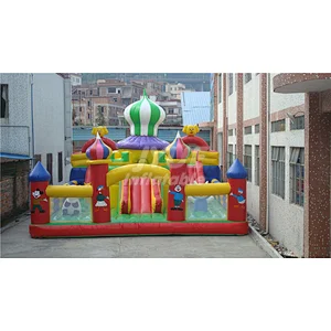 Attractive Huge Playhouse Inflatable Bouncy House Playground On Sale Inflatable Play Park