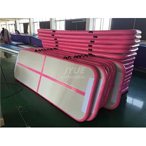 Guangzhou Jiangyue Factory Supplies Wholesale Tumble Track Inflatable Air Tumbling Mat/Inflatable Gymnastics Mat For Gymnastics