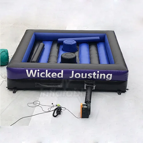 Factory Customize Kids Jousting Stick Battles Inflatable Boxing Ring Gladiator Game For Sale