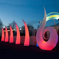 New Wholesale LED Light Inflatable Pillar Decoration Inflatable LED Tube For Sale
