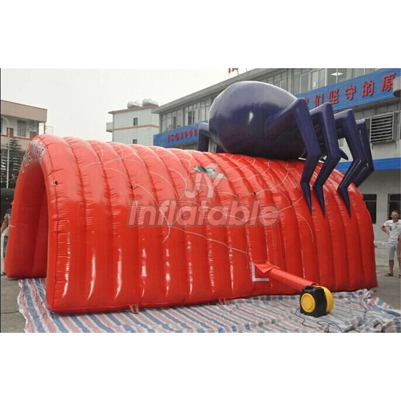 Outdoor Single Spider Air Tent Inflatable Entrance Tunnel Tent For Promotion Party Event