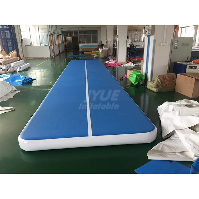 Cheerleanding & Sport Gym Mat Air Tumble Track 10m Inflatable Air Track For Body Building