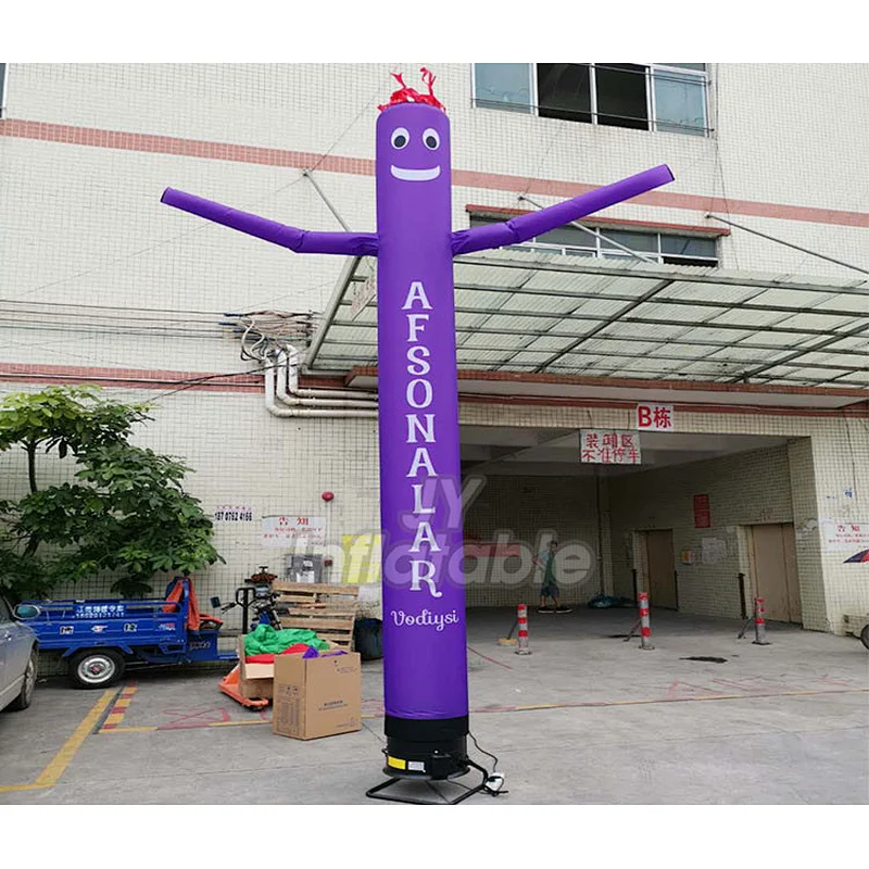 Colorful Blow Up Advertising Man Tube Dancer Inflatable Dancing Tube Man For Sale